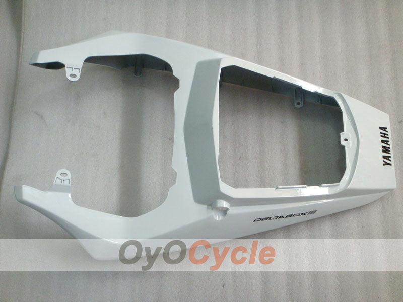 Injection Fairing kit for 05 YZF-R6 - White, Black - Flame #OYO87902632