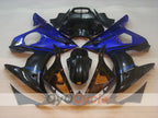 Injection Fairing kit for 03-04 YZF-R6 - Blue, Black - Flame #OYO87900910