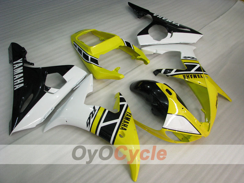 Injection Fairing kit for 05 YZF-R6 - Yellow, Black - MOTUL #OYO87902623