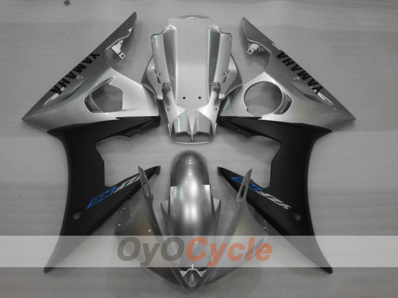 Injection Fairing kit for 05 YZF-R6 - Black, Silver, Matte - Factory Style #OYO87902620