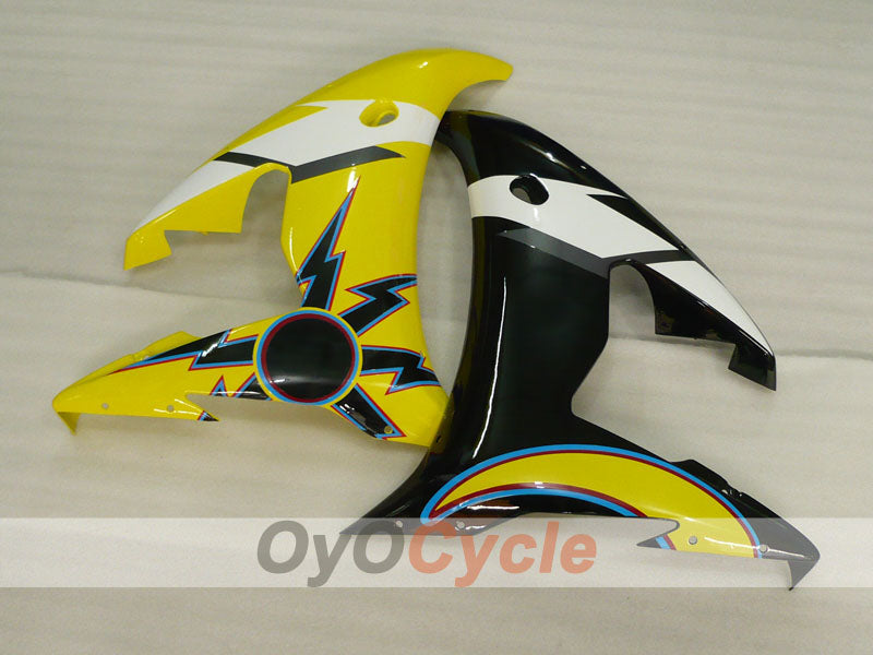 Injection Fairing kit for 05 YZF-R6 - Yellow, Black - Factory Style #OYO87902633