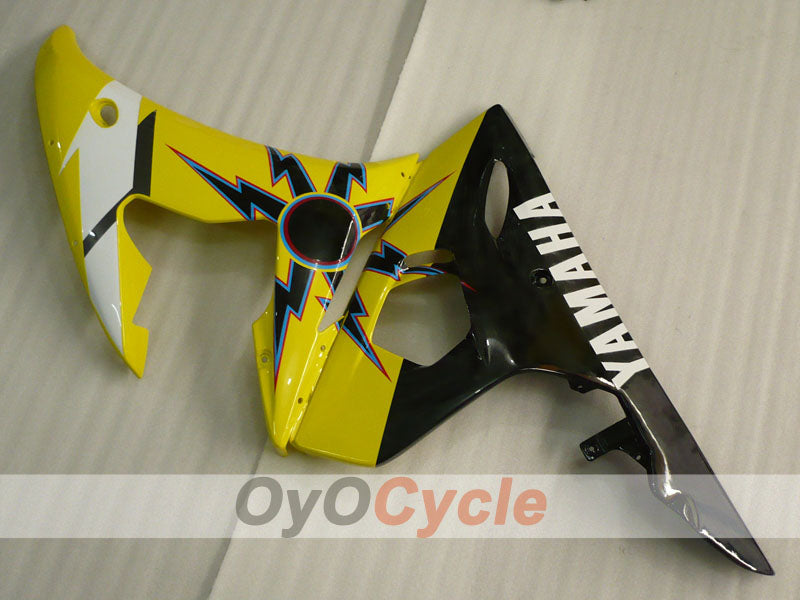 Injection Fairing kit for 05 YZF-R6 - Yellow, Black - Factory Style #OYO87902633