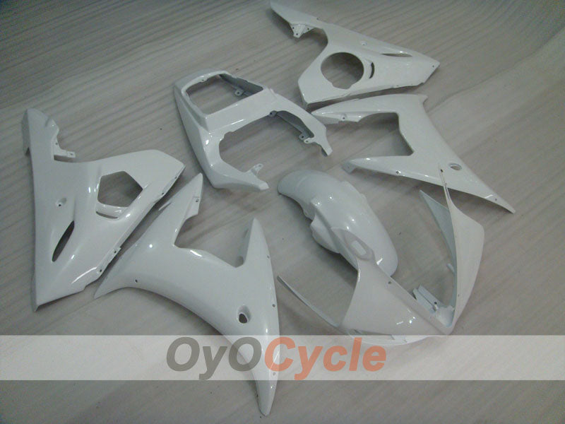 Injection Fairing kit for 03-04 YZF-R6 - White - Factory Style #OYO87900922