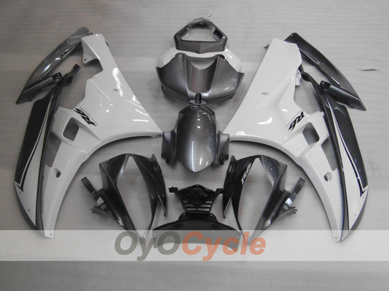 Injection Fairing kit for 06-07 YZF-R6 - White, Black - Factory Style #OYO87900943 Secondary image