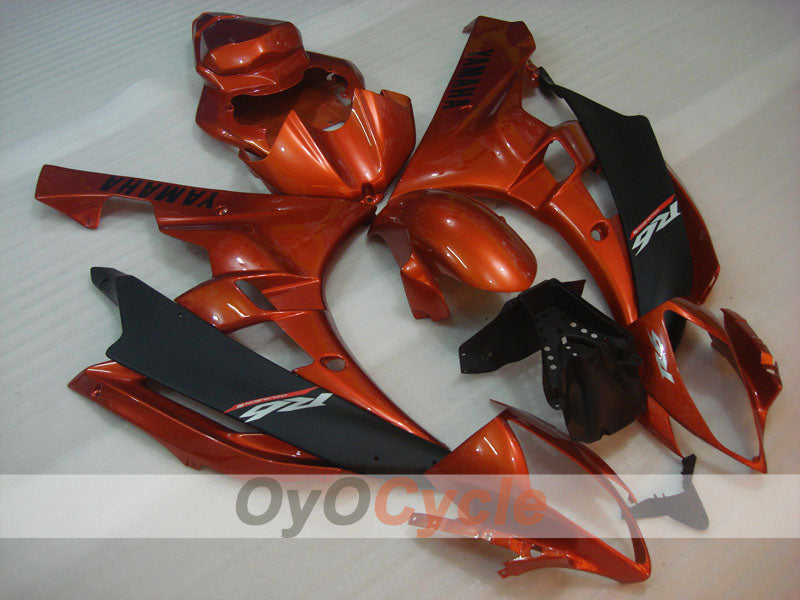 Injection Fairing kit for 06-07 YZF-R6 - Orange, Black, Matte - Factory Style #OYO87900945
