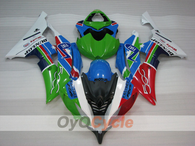 Injection Fairing kit for 08-16 YZF-R6 - Multicolour - DUNLOP, FIAT, MOTUL #OYO87900955