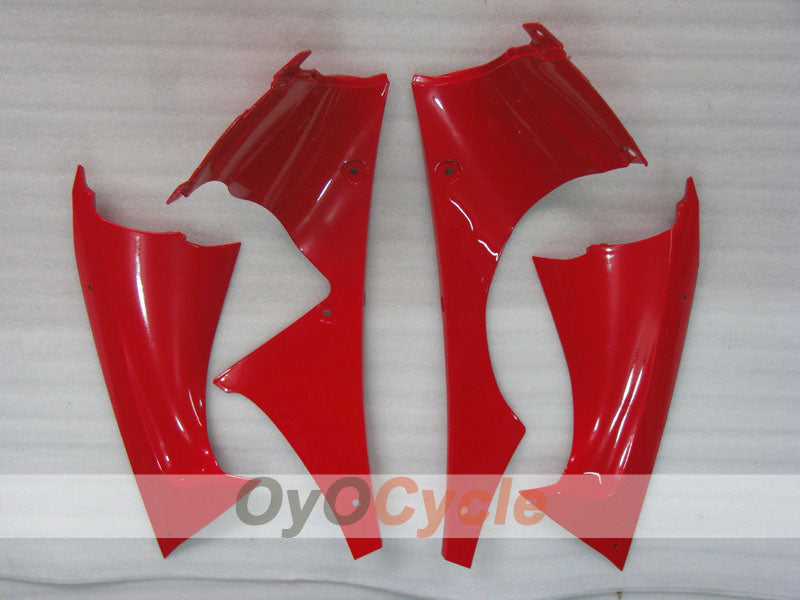 Injection Fairing kit for 08-16 YZF-R6 - Red, White - FIAT #OYO87900958