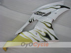 Injection Fairing kit for 08-16 YZF-R6 - Green, White - Flame #OYO87900963