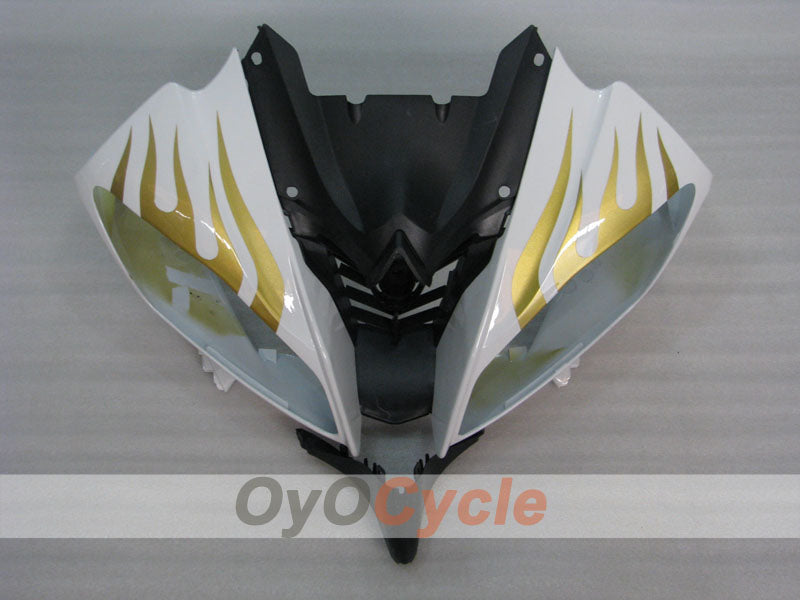 Injection Fairing kit for 08-16 YZF-R6 - Green, White - Flame #OYO87900963