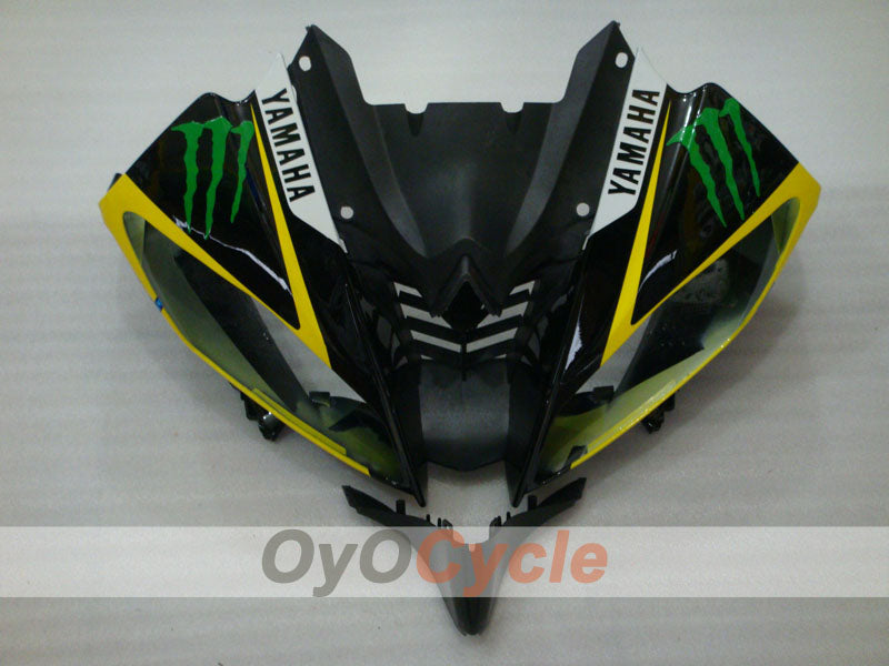 Injection Fairing kit for 08-16 YZF-R6 - Yellow, Black - Monster, MOTUL #OYO87900970