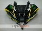 Injection Fairing kit for 08-16 YZF-R6 - Yellow, Black - Monster, MOTUL #OYO87900970