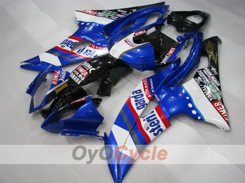 Injection Fairing kit for 08-16 YZF-R6 - Blue, White - Sterilgarda #OYO87900980