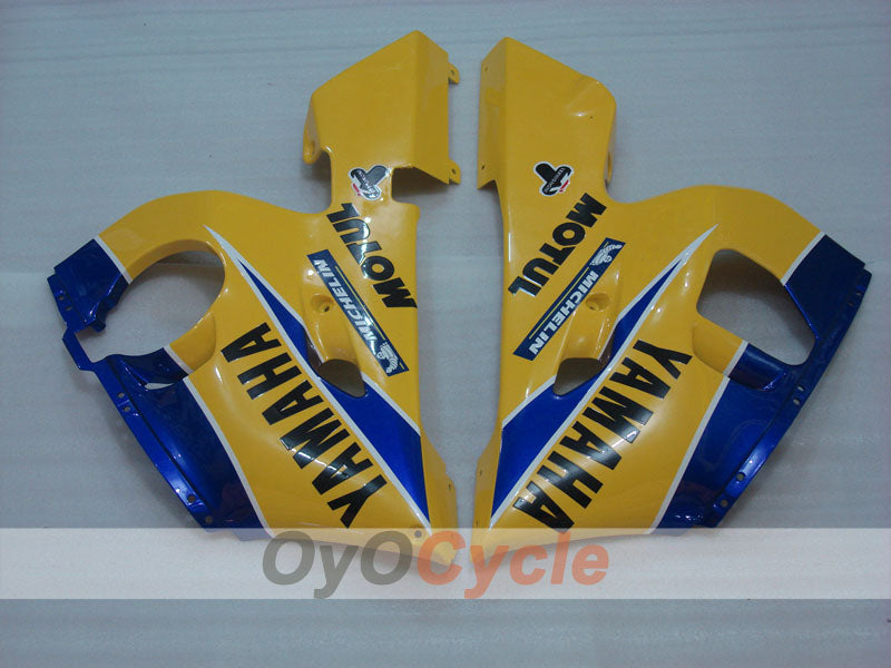 Injection Fairing kit for 98-02 YZF-R6 - Yellow, Blue - Camel, MOTUL #OYO87900982