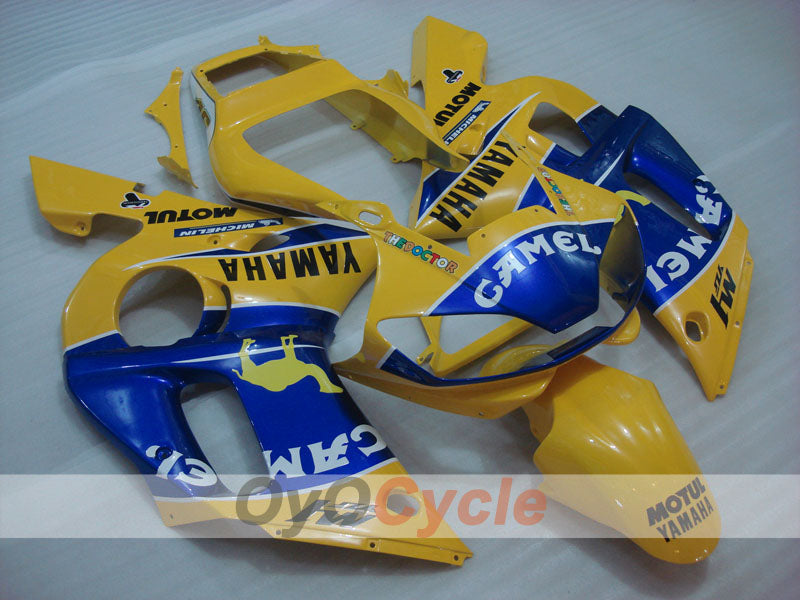 Injection Fairing kit for 98-02 YZF-R6 - Yellow, Blue - Camel, MOTUL #OYO87900982