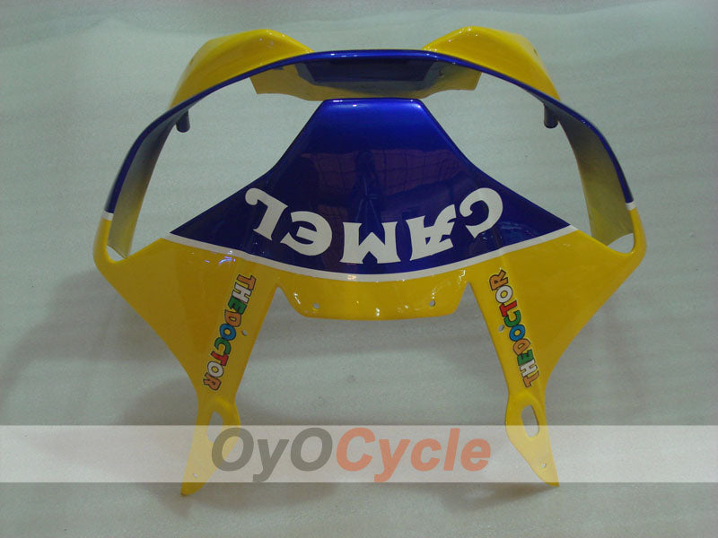 Injection Fairing kit for 98-02 YZF-R6 - Yellow, Blue - Camel, MOTUL #OYO87900982