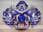 Injection Fairing kit for 98-02 YZF-R6 - Blue, White - FIAT, MOTUL #OYO87900987