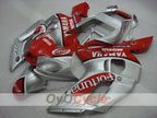 Injection Fairing kit for 98-02 YZF-R6 - Red, Silver - Fortuna, MOTUL #OYO87900993
