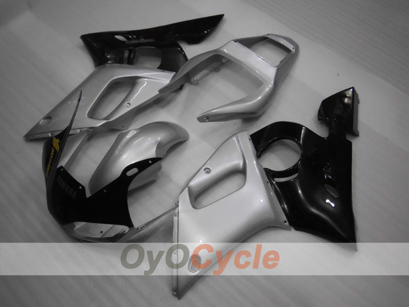 Injection Fairing kit for 98-02 YZF-R6 - Black, Silver - Factory Style #OYO87901000 Secondary image