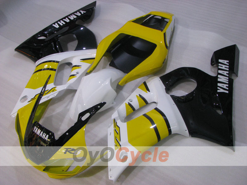 Injection Fairing kit for 98-02 YZF-R6 - Yellow, White - Factory Style #OYO87901020
