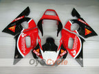 Injection Fairing kit for 98-02 YZF-R6 - Red, Black - Santander #OYO87901022