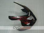 Injection Fairing kit for 04-05 GSXR600 - Red, Black - Flame #OYO87901186