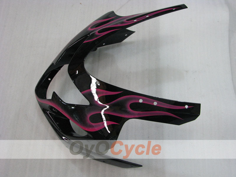 Injection Fairing kit for 04-05 GSXR600 - Red, Black - Flame #OYO87901188