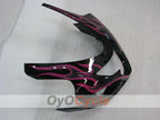 Injection Fairing kit for 04-05 GSXR600 - Red, Black - Flame #OYO87901188