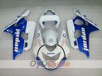 Injection Fairing kit for 04-05 GSXR600 - Blue, White - DUNLOP, Jordan, MOTUL #OYO87901195