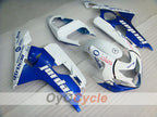 Injection Fairing kit for 04-05 GSXR600 - Blue, White - DUNLOP, Jordan, MOTUL #OYO87901195
