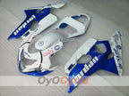 Injection Fairing kit for 04-05 GSXR600 - Blue, White - DUNLOP, Jordan, MOTUL #OYO87901195