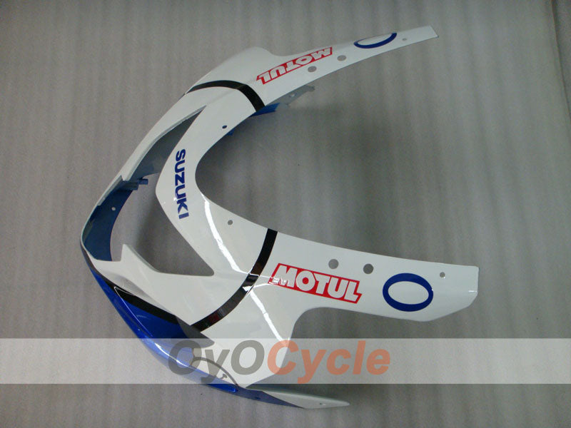 Injection Fairing kit for 04-05 GSXR600 - Blue, White - DUNLOP, Jordan, MOTUL #OYO87901195