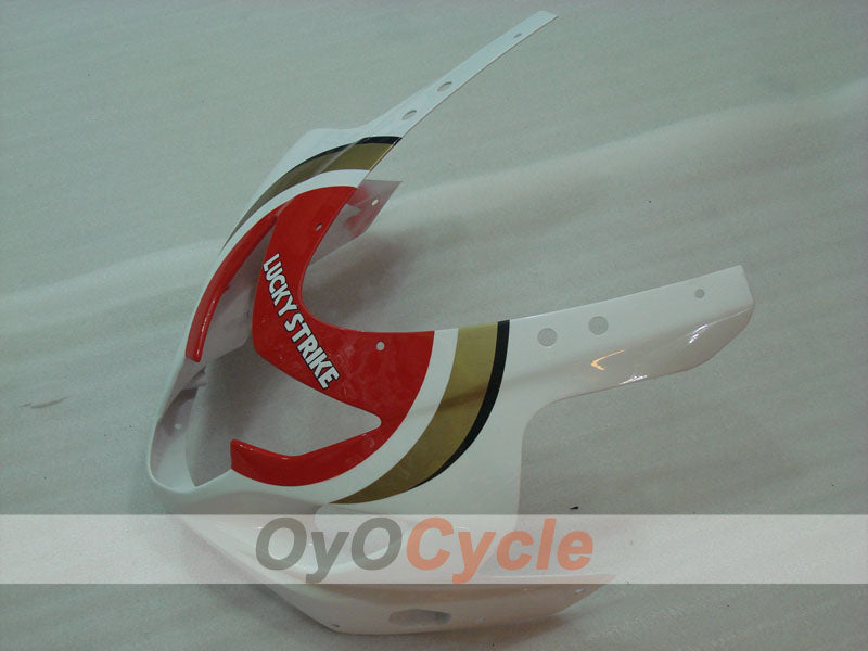 Injection Fairing kit for 04-05 GSXR600 - Red, White - Lucky Strike #OYO87901203