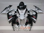 Injection Fairing kit for 06-07 GSX R750 - White, Black - Corona #OYO87901265