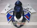 Injection Fairing kit for 04-05 GSXR600 - White, Black - Factory Style #OYO87901356