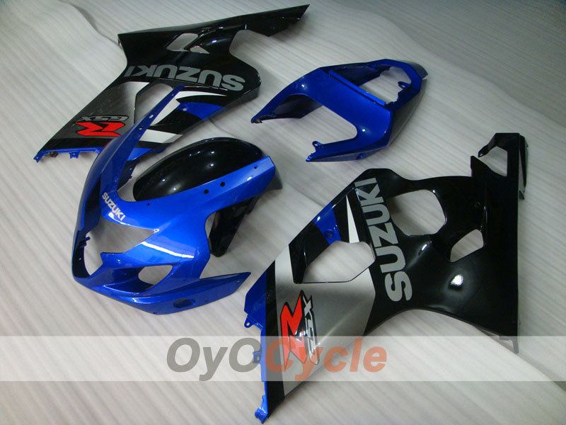 Injection Fairing kit for 04-05 GSXR600 - Blue, Black - Factory Style #OYO87901359