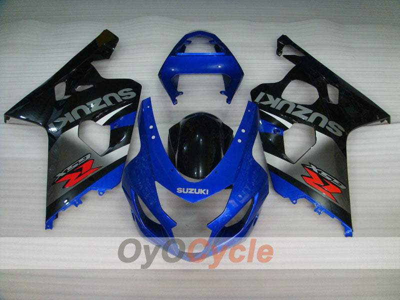 Injection Fairing kit for 04-05 GSXR600 - Blue, Black - Factory Style #OYO87901359