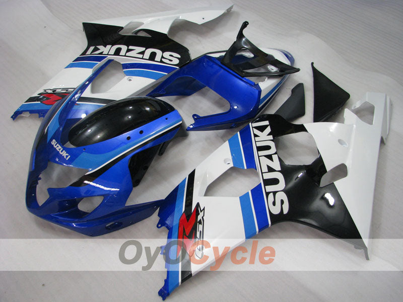 Injection Fairing kit for 04-05 GSXR600 - Blue, White - Factory Style #OYO87901362