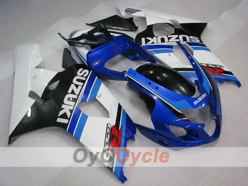 Injection Fairing kit for 04-05 GSXR600 - Blue, White - Factory Style #OYO87901362