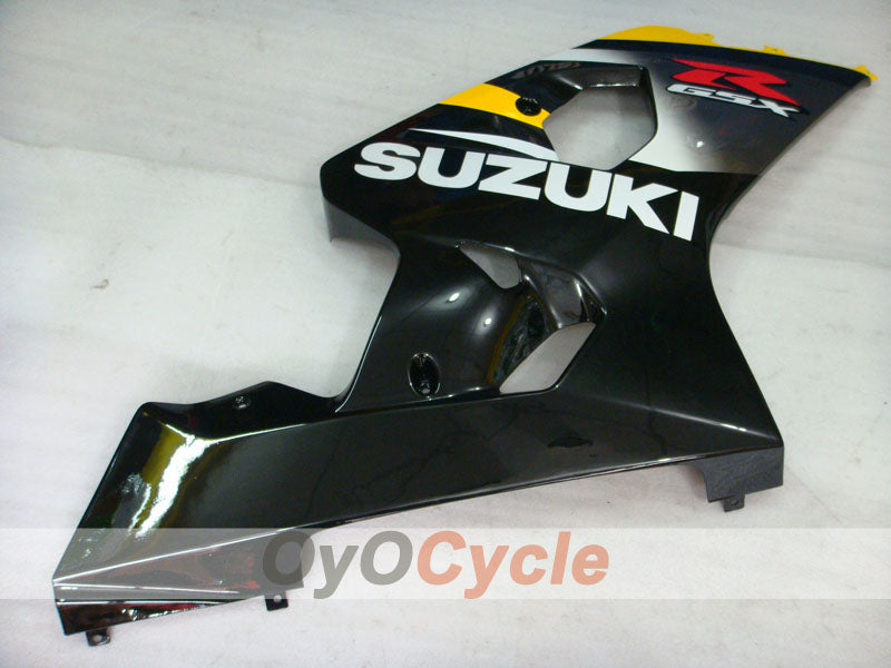 Injection Fairing kit for 04-05 GSX R750 - Yellow, Black - Factory Style #OYO87901198