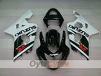 Injection Fairing kit for 04-05 GSXR600 - White, Black - Factory Style #OYO87901374