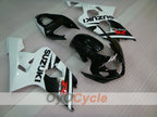 Injection Fairing kit for 04-05 GSX R750 - White, Black - Factory Style #OYO87901201