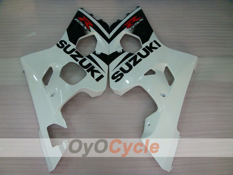 Injection Fairing kit for 04-05 GSX R750 - White, Black - Factory Style #OYO87901201