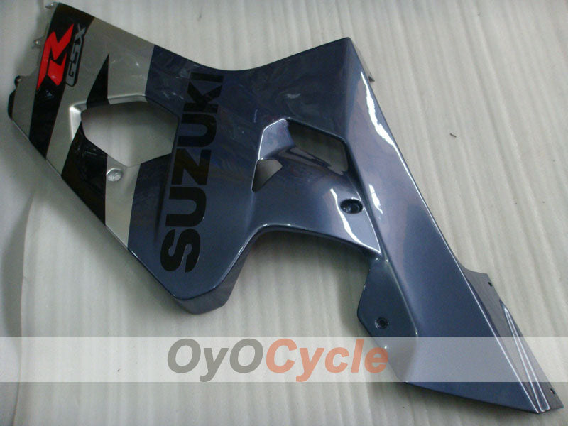 Injection Fairing kit for 04-05 GSX R750 - Black, Grey - Factory Style #OYO87901212