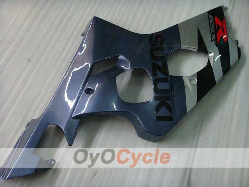 Injection Fairing kit for 04-05 GSX R750 - Black, Grey - Factory Style #OYO87901212