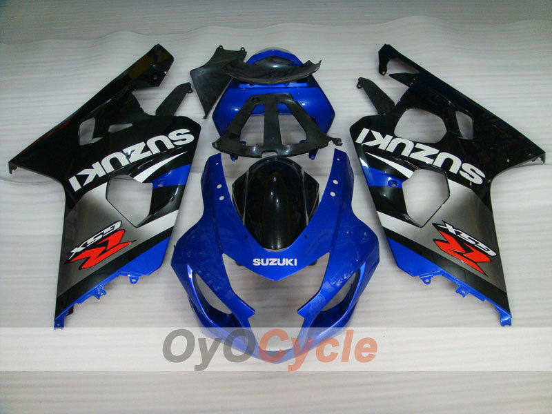 Injection Fairing kit for 04-05 GSXR600 - Blue, Black - Factory Style #OYO87901382