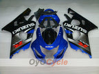 Injection Fairing kit for 04-05 GSX R750 - Blue, Black - Factory Style #OYO87901215