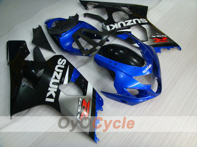 Injection Fairing kit for 04-05 GSX R750 - Blue, Black - Factory Style #OYO87901215