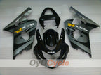 Injection Fairing kit for 04-05 GSXR600 - Black, Silver - Factory Style #OYO87901384