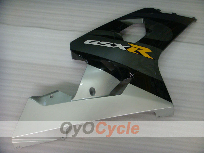 Injection Fairing kit for 04-05 GSX R750 - Black, Silver - Factory Style #OYO87901216