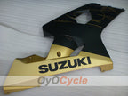 Injection Fairing kit for 04-05 GSX R750 - Black, Gold, Matte - Factory Style #OYO87901217